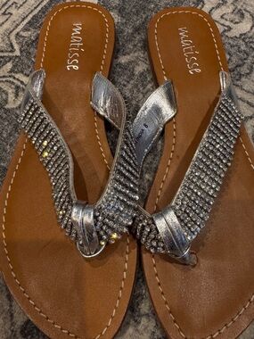 Beach by Matisse Mallorca rhinestone sandals